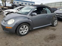 Salvage cars for sale at Albuquerque, NM auction: 2007 Volkswagen New Beetle Convertible Option Package 1