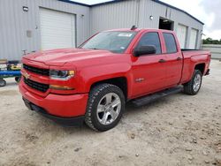 Salvage cars for sale at New Braunfels, TX auction: 2018 Chevrolet Silverado C1500 Custom