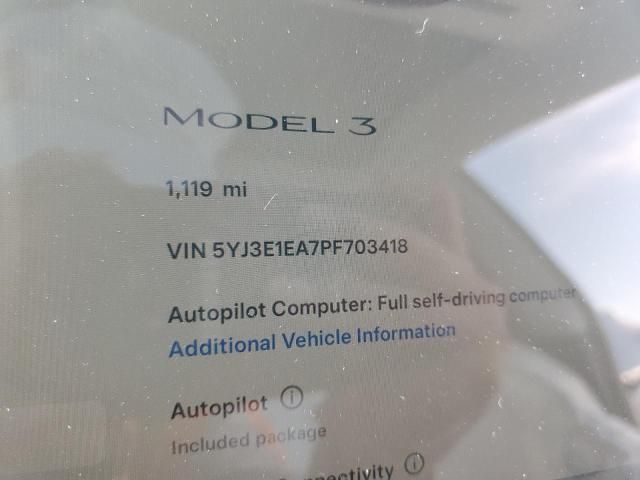 2023 Tesla Model 3