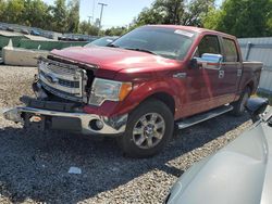 Salvage trucks for sale at Riverview, FL auction: 2013 Ford F150 Supercrew