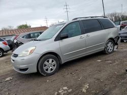 Vehiculos salvage en venta de Copart Columbus, OH: 2005 Toyota Sienna CE