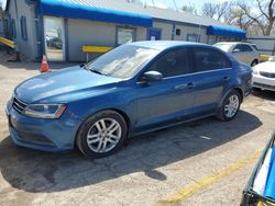 Salvage cars for sale at Wichita, KS auction: 2017 Volkswagen Jetta S