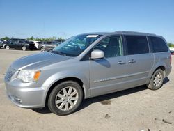 Salvage cars for sale at Fresno, CA auction: 2015 Chrysler Town & Country Touring