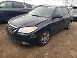 Salvage cars for sale from Copart Elgin, IL: 2010 Hyundai Elantra Blue