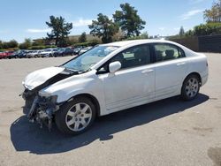 Salvage cars for sale from Copart San Martin, CA: 2007 Honda Civic LX