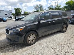 Vehiculos salvage en venta de Copart Opa Locka, FL: 2016 KIA Sedona LX