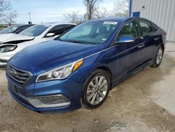 Salvage cars for sale at Bridgeton, MO auction: 2017 Hyundai Sonata Sport