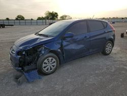 Salvage cars for sale at Haslet, TX auction: 2017 Hyundai Accent SE
