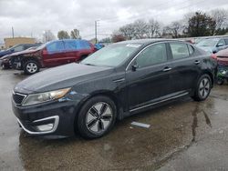 Salvage cars for sale at Moraine, OH auction: 2012 KIA Optima Hybrid