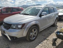 Salvage cars for sale at Magna, UT auction: 2017 Dodge Journey Crossroad