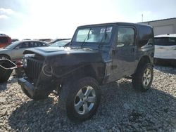 Jeep salvage cars for sale: 2002 Jeep Wrangler / TJ X