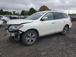 Salvage cars for sale at Mocksville, NC auction: 2018 Nissan Pathfinder S