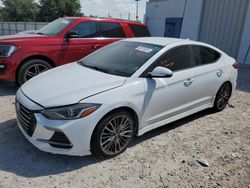 Salvage cars for sale at Apopka, FL auction: 2017 Hyundai Elantra Sport