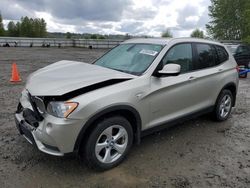Salvage cars for sale from Copart Arlington, WA: 2011 BMW X3 XDRIVE28I