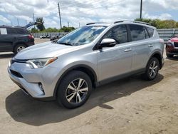 Salvage cars for sale at Miami, FL auction: 2018 Toyota Rav4 Adventure