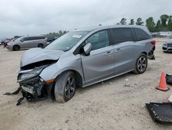 Salvage cars for sale at Houston, TX auction: 2019 Honda Odyssey Touring