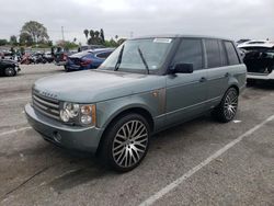 Salvage cars for sale from Copart Van Nuys, CA: 2003 Land Rover Range Rover HSE