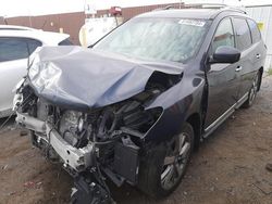 Nissan salvage cars for sale: 2014 Nissan Pathfinder S