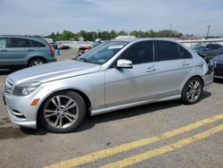 Salvage cars for sale from Copart Pennsburg, PA: 2011 Mercedes-Benz C 300 4matic