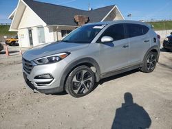 Salvage cars for sale at Northfield, OH auction: 2017 Hyundai Tucson Limited
