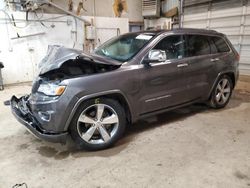 Salvage cars for sale at Casper, WY auction: 2014 Jeep Grand Cherokee Overland