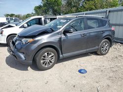 Salvage cars for sale at Riverview, FL auction: 2016 Toyota Rav4 HV XLE