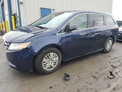 Salvage cars for sale at Duryea, PA auction: 2014 Honda Odyssey LX