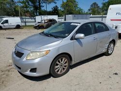 Salvage cars for sale from Copart Hampton, VA: 2009 Toyota Corolla Base