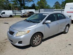 Vehiculos salvage en venta de Copart Hampton, VA: 2009 Toyota Corolla Base