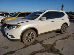 Vehiculos salvage en venta de Copart Grand Prairie, TX: 2016 Nissan Rogue S