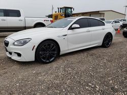 Salvage cars for sale from Copart Temple, TX: 2014 BMW 640 I Gran Coupe