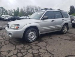 Salvage cars for sale from Copart Portland, OR: 2004 Subaru Forester 2.5XS