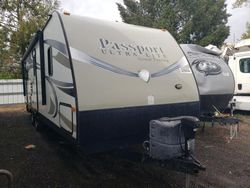 Salvage trucks for sale at Woodburn, OR auction: 2016 Passport Ultra Lite