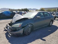 Salvage cars for sale at Las Vegas, NV auction: 2005 Honda Accord LX