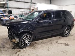 Salvage cars for sale at Bowmanville, ON auction: 2017 Ford Explorer Sport