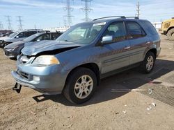 Salvage cars for sale at Elgin, IL auction: 2006 Acura MDX Touring