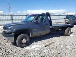 Salvage Trucks for parts for sale at auction: 2002 Chevrolet Silverado K3500