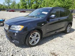 Salvage cars for sale at Waldorf, MD auction: 2012 BMW X3 XDRIVE35I