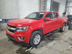 Salvage cars for sale from Copart Ham Lake, MN: 2018 Chevrolet Colorado LT