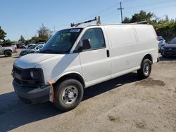 Salvage cars for sale from Copart San Martin, CA: 2015 Chevrolet Express G2500