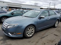 Salvage cars for sale at New Britain, CT auction: 2012 Ford Fusion SEL