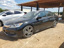 Honda Accord salvage cars for sale: 2016 Honda Accord Sport