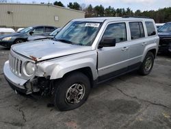 Salvage cars for sale at Exeter, RI auction: 2013 Jeep Patriot Sport