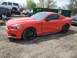 Salvage cars for sale at Baltimore, MD auction: 2016 Ford Mustang