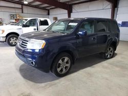Salvage cars for sale from Copart Chambersburg, PA: 2013 Honda Pilot EX