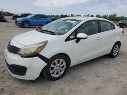 Salvage cars for sale from Copart Houston, TX: 2013 KIA Rio LX