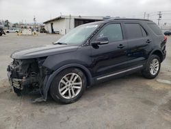 Salvage cars for sale from Copart Sun Valley, CA: 2017 Ford Explorer XLT