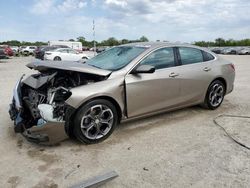 Salvage cars for sale from Copart Wichita, KS: 2022 Chevrolet Malibu LT