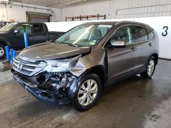 Salvage cars for sale at Candia, NH auction: 2013 Honda CR-V EXL