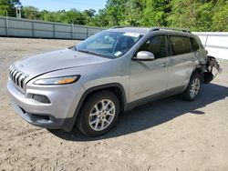 Salvage cars for sale at Shreveport, LA auction: 2017 Jeep Cherokee Latitude